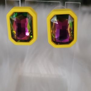 VINTAGE SQUARE  EARRINGS